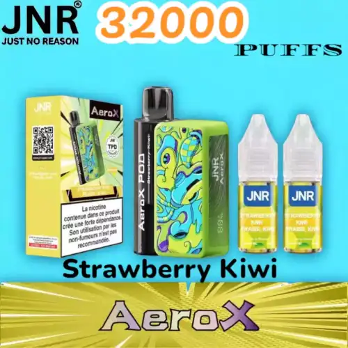 JNR AeroX 32000 PUFFS Vape jetable 32K rechargeable