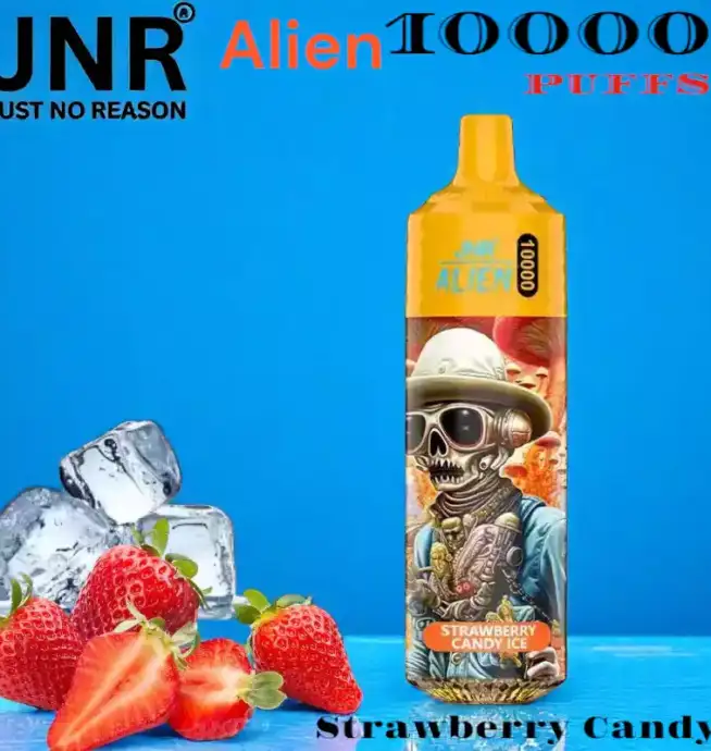 JNR Alien 10K 10000 Puffs Vape Jetable Rechargeable et Puissante