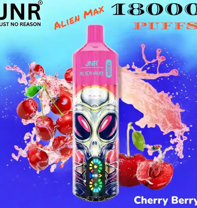 JNR Alien Max 18000 PUFFS Vape puissante et fruitée