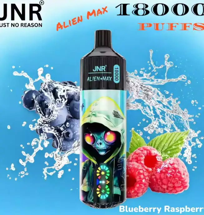 JNR Alien Max 18000 PUFFS Vape puissante et fruitée
