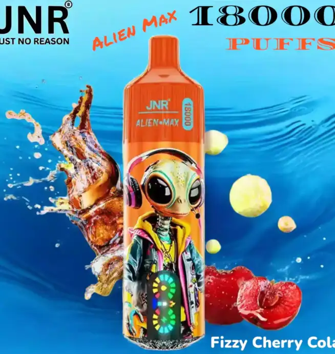 JNR Alien Max 18000 PUFFS Vape puissante et fruitée
