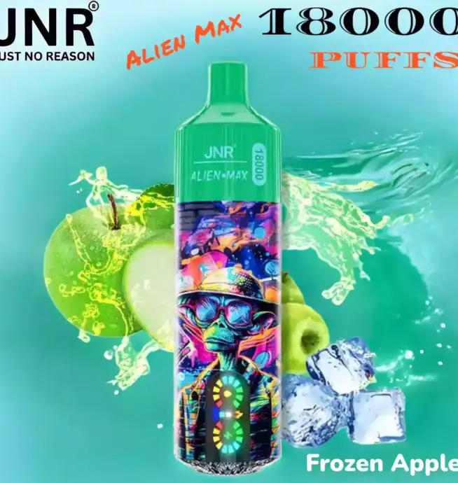 JNR Alien Max 18000 PUFFS Vape puissante et fruitée