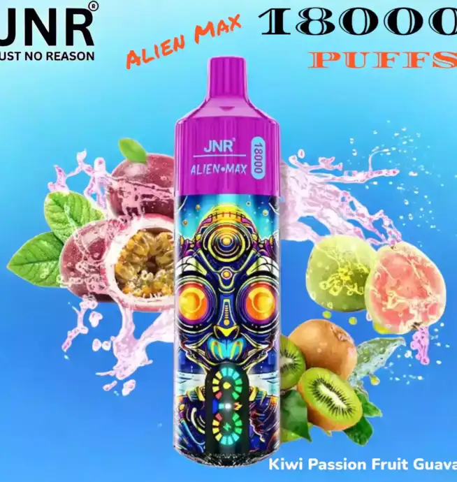 JNR Alien Max 18000 PUFFS Vape puissante et fruitée