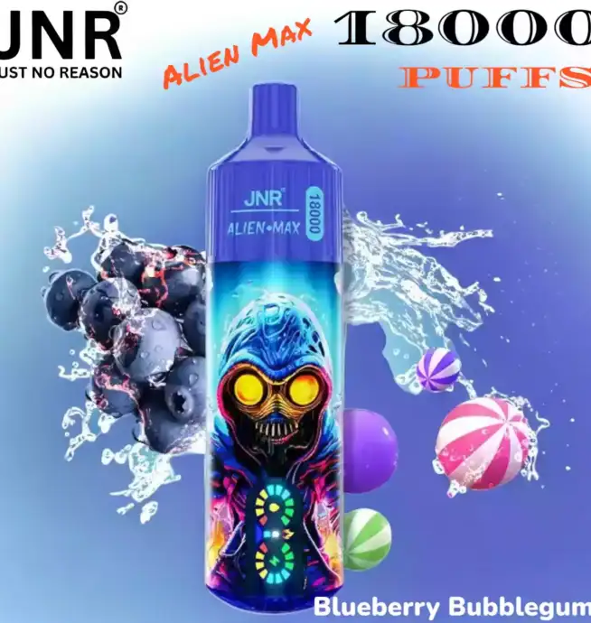 JNR Alien Max 18000 PUFFS Vape puissante et fruitée