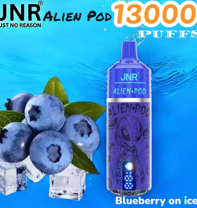 JNR Alien Pod 13000 PUFFS Vape Jetable Durable et Saveurs Variées