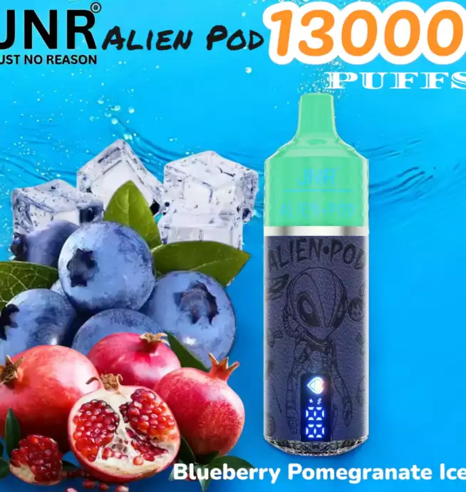 JNR Alien Pod 13000 PUFFS Vape Jetable Durable et Saveurs Variées