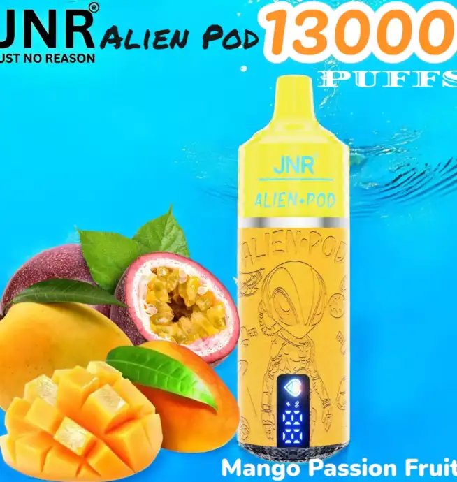 JNR Alien Pod 13000 PUFFS Vape Jetable Durable et Saveurs Variées