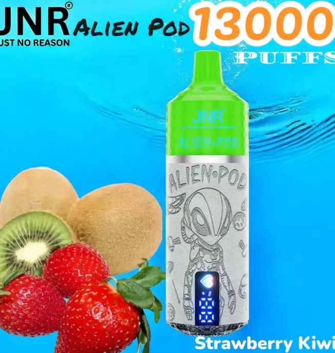 JNR Alien Pod 13000 PUFFS Vape Jetable Durable et Saveurs Variées