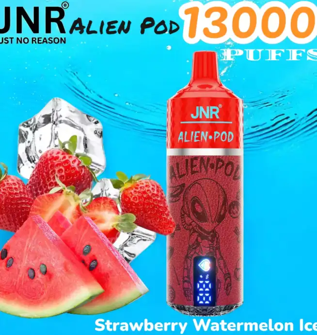 JNR Alien Pod 13000 PUFFS Vape Jetable Durable et Saveurs Variées