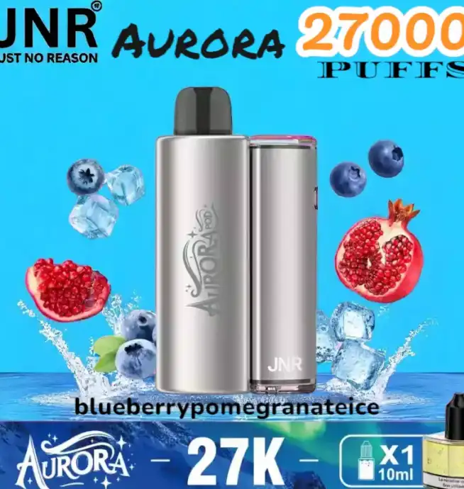 JNR Aurora 27000 PUFFS Vape jetable rechargeable 27K double pods