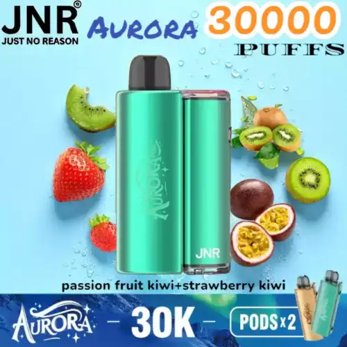 JNR Aurora 30000 PUFFS Vape jetable rechargeable 30K double pod