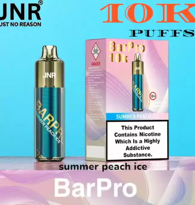 JNR Bar Pro 10K Puffs Vape jetable rechargeable 10K double pods