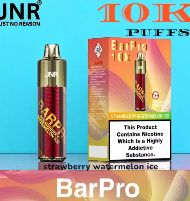 JNR Bar Pro 10K Puffs Vape jetable rechargeable 10K double pods
