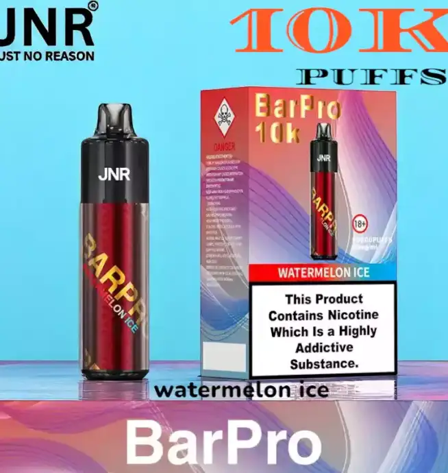 JNR Bar Pro 10K Puffs Vape jetable rechargeable 10K double pods