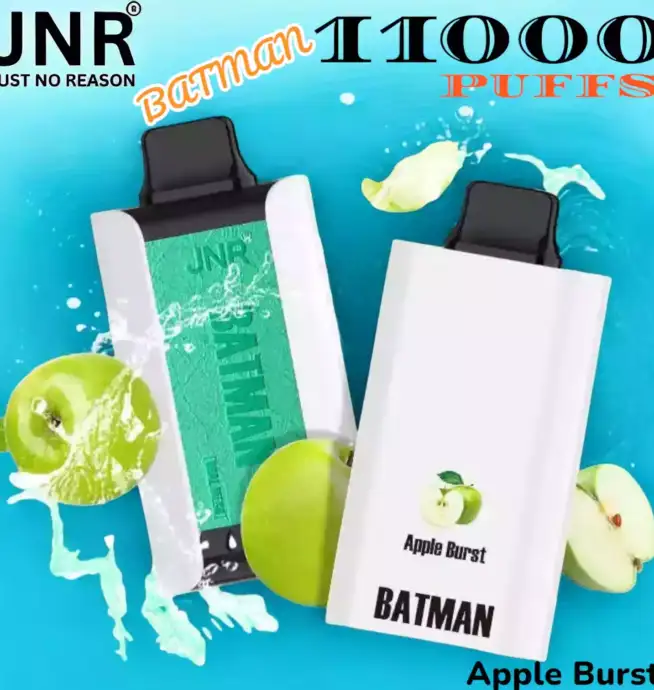 JNR Batman 11000 Puffs Vape jetable puissante et stylée