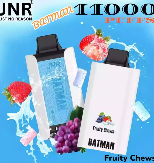 JNR Batman 11000 Puffs Vape jetable puissante et stylée