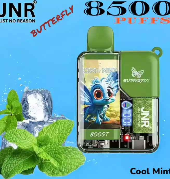 JNR Butterfly 8500 Puffs Vape jetable élégante et performante