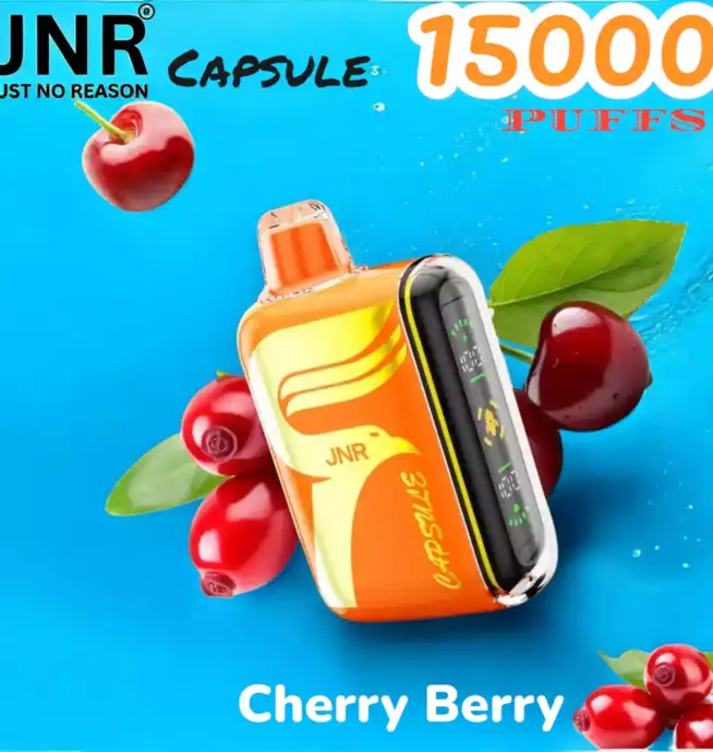 JNR Capsule 15000 PUFFS Vape Jetable Durable