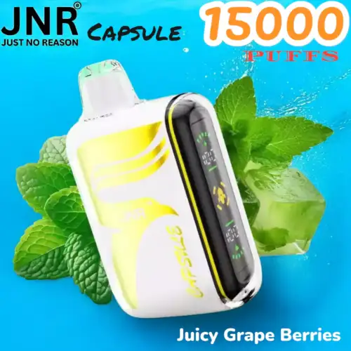 JNR Capsule 15000 PUFFS Vape Jetable Durable