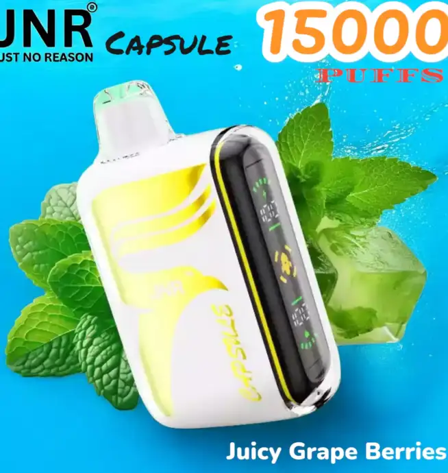 JNR Capsule 15000 PUFFS Vape Jetable Durable