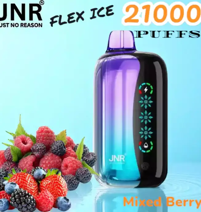 JNR FLEX ICE 21000 PUFFS Vape jetable 21K tactile