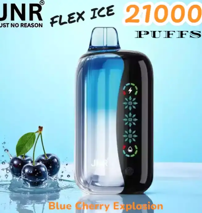 JNR FLEX ICE 21000 PUFFS Vape jetable 21K tactile – Image 9