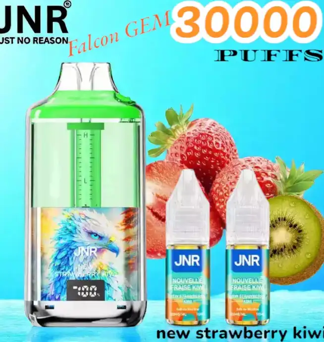 JNR Falcon GEM 30000 PUFFS Vape jetable double réservoir