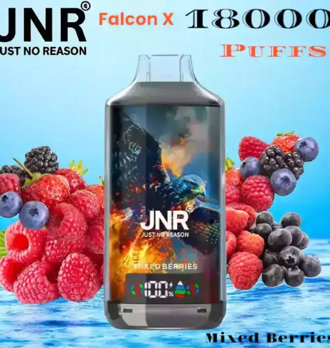 JNR Falcon X 18000 Puffs Vape Puissante et Saveurs Intenses