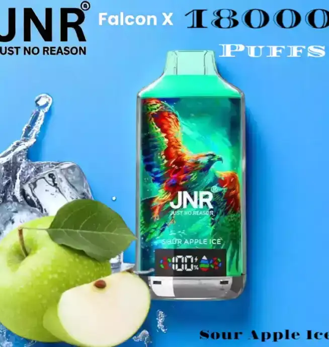 JNR Falcon X 18000 Puffs Vape Puissante et Saveurs Intenses