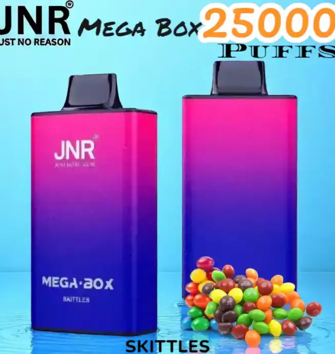 JNR Mega Box 25000 Puffs Vape Longue Durée et Saveurs Riches