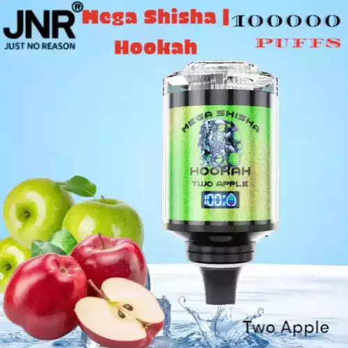 JNR Mega Shisha Hookah 100000 Puffs Vape Avec Lumière et Saveurs