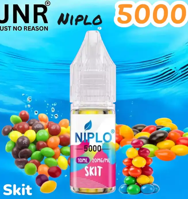 JNR Niplo 5000 13 Saveurs en Sel de Nicotine Premium