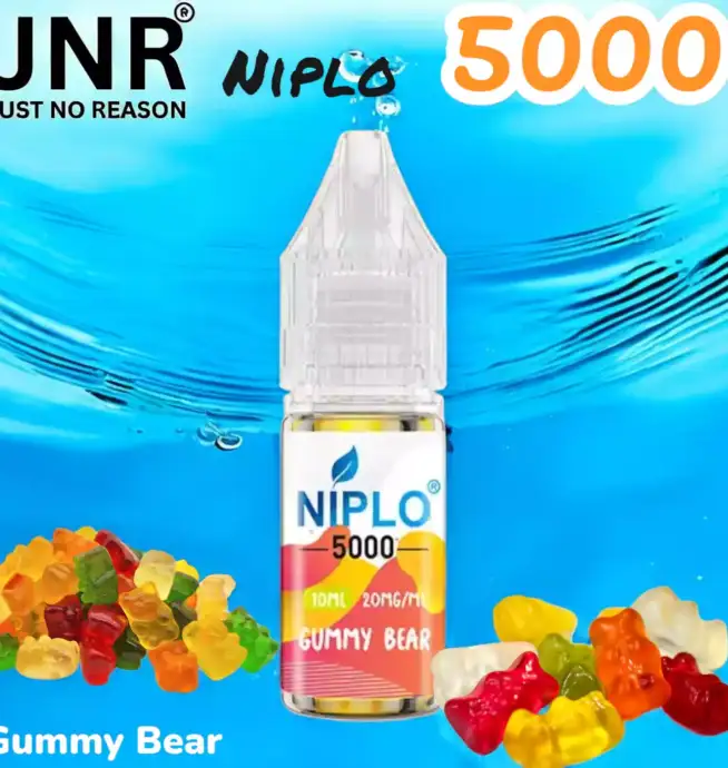 JNR Niplo 5000 13 Saveurs en Sel de Nicotine Premium
