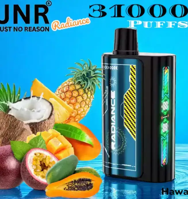 JNR Radiance 31K 31000 Puffs Vape fruitée et connectée
