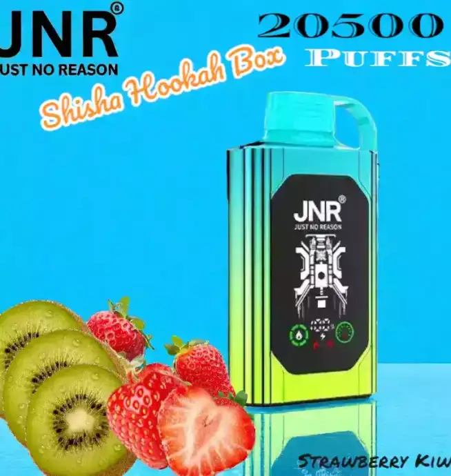 JNR Shisha Hookah Box 20500 Puffs Vape jetable goût imbattable