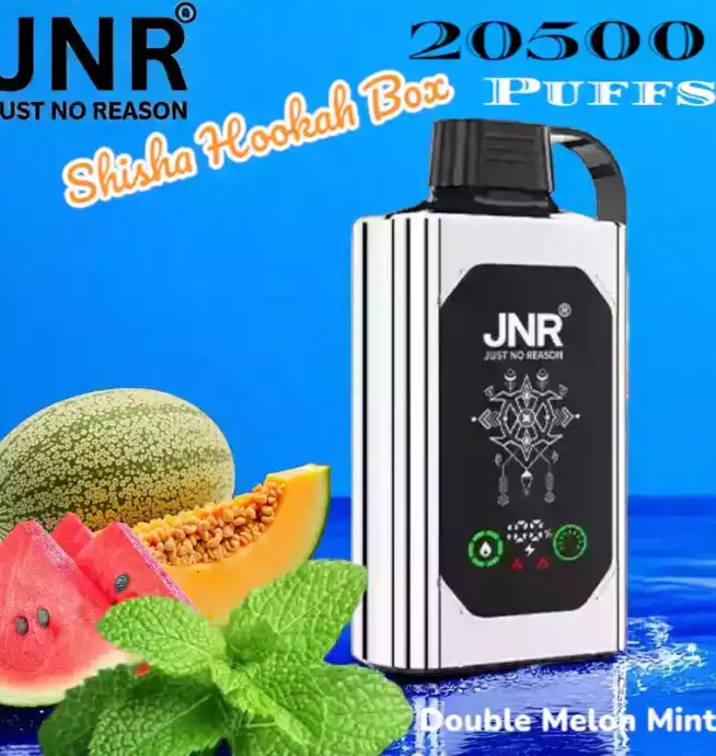 JNR Shisha Hookah Box 20500 Puffs Vape jetable goût imbattable