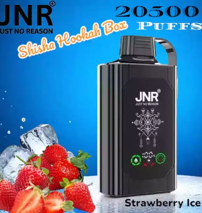 JNR Shisha Hookah Box 20500 Puffs Vape jetable goût imbattable