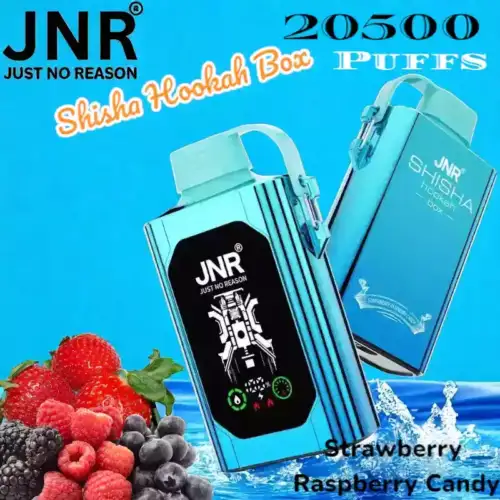 JNR Shisha Hookah Box 20500 Puffs Vape jetable goût imbattable