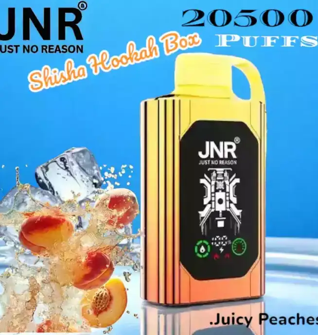 JNR Shisha Hookah Box 20500 Puffs Vape jetable goût imbattable
