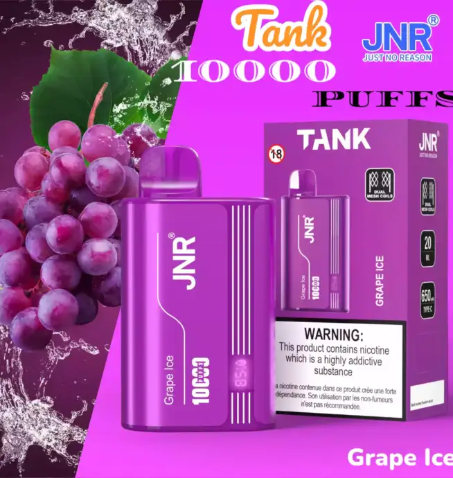 JNR Tank 10000 PUFFS Puissance et goût réunis