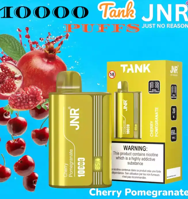 JNR Tank 10000 PUFFS Puissance et goût réunis