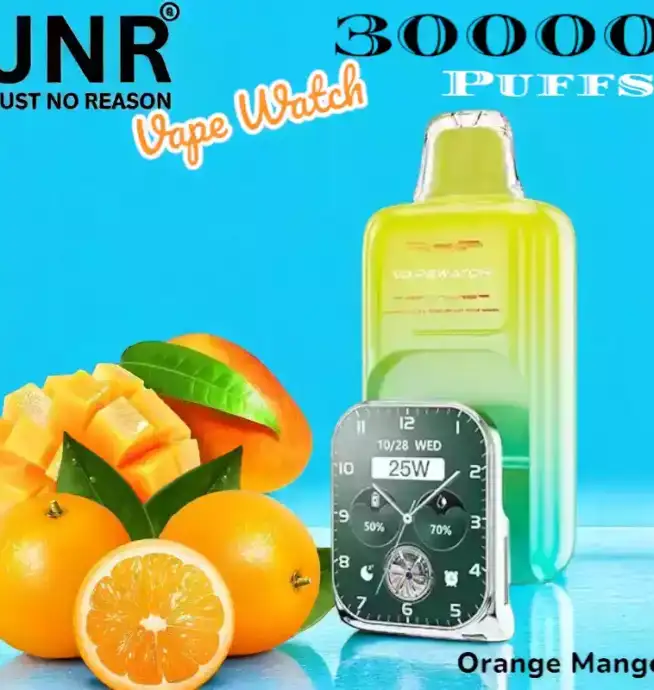 JNR Vape Watch 30K 30000 Puffs Vape connectée et fruitée.