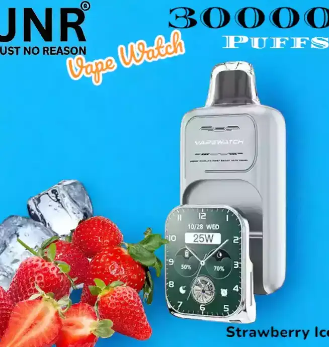 JNR Vape Watch 30K 30000 Puffs Vape connectée et fruitée.