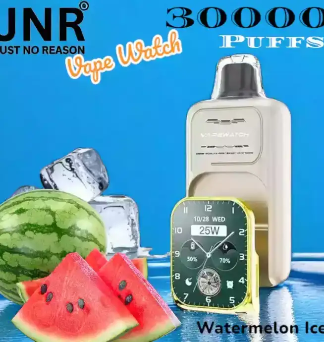 JNR Vape Watch 30K 30000 Puffs Vape connectée et fruitée.JNR Vape Watch 30K 30000 Puffs Vape connectée et fruitée.