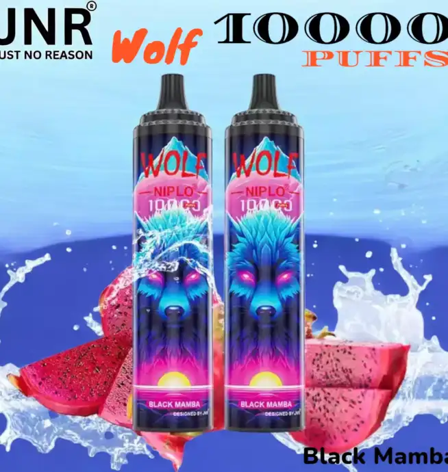 JNR Wolf 10000 Puffs Vape jetable intense et stylée