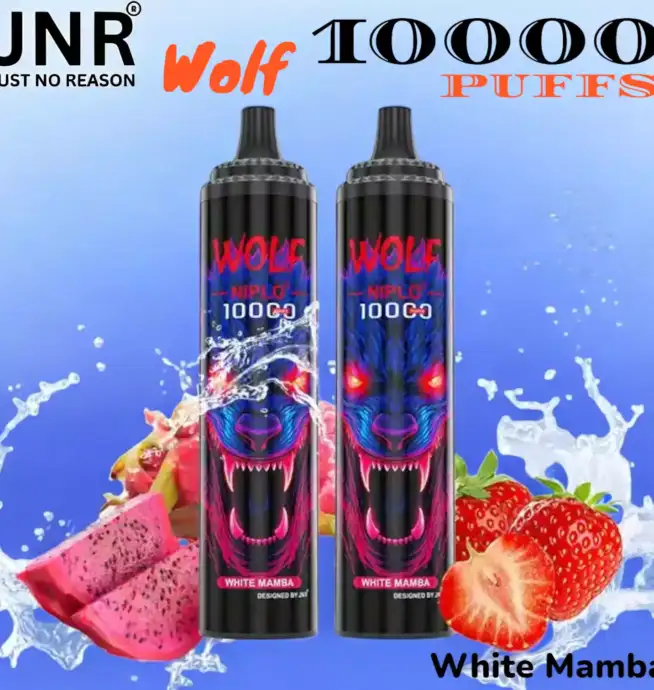 JNR Wolf 10000 Puffs Vape jetable intense et stylée