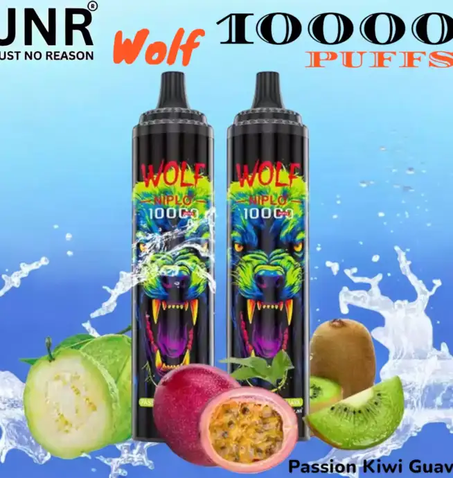 JNR Wolf 10000 Puffs Vape jetable intense et stylée