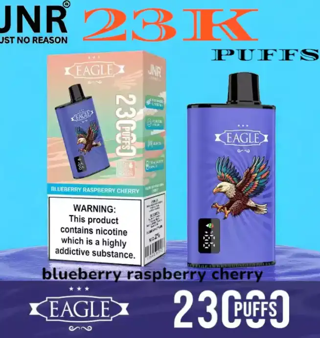 JNR eagle 23000 puffs vape jetable 23k avec airflow réglable
