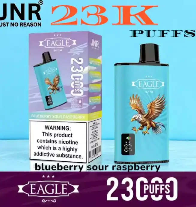 JNR eagle 23000 puffs vape jetable 23k avec airflow réglable