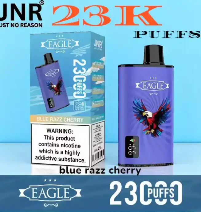 JNR eagle 23000 puffs vape jetable 23k avec airflow réglable